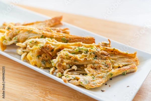 Fototapeta えのきの黄金焼き