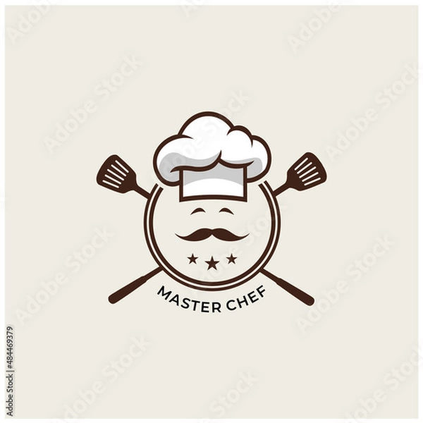 Obraz chef master logo design inspirations