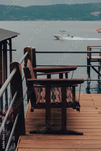 Obraz pier in the sea