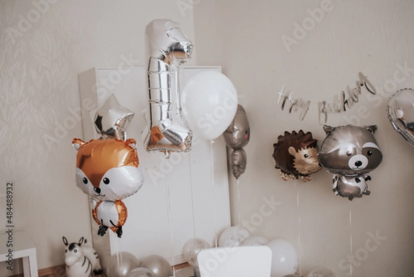 Fototapeta one year old child