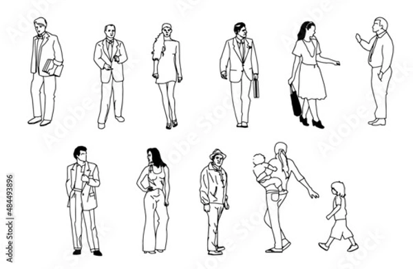 Obraz Group of people.