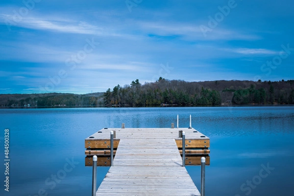 Obraz Dock at Bob Lake, Minden, Ontario