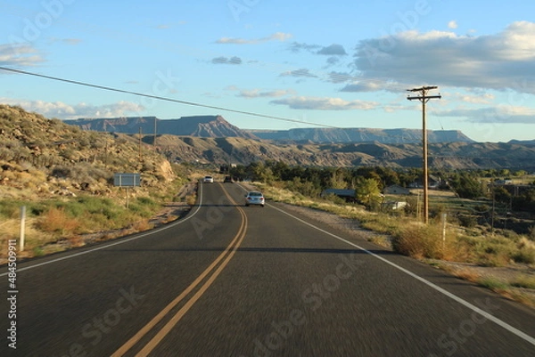 Obraz road in the mountains