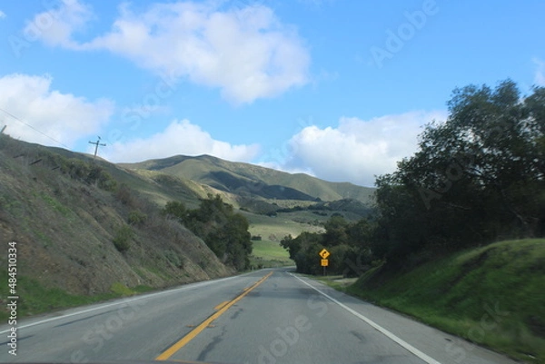 Obraz road in mountains