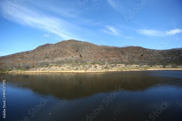 Fototapeta 青空と山