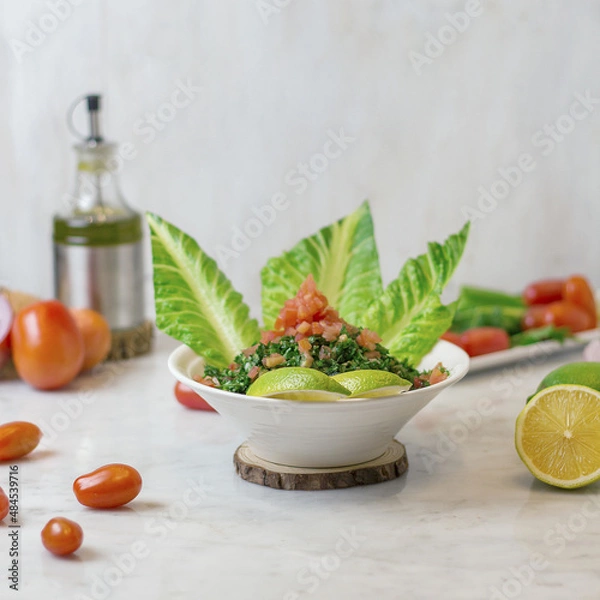 Obraz lebanese tabbouleh