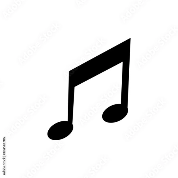 Obraz music note icon