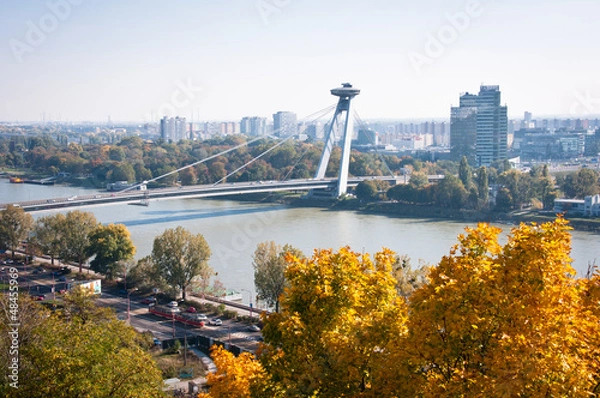 Obraz New Danube Bridge Bratislava