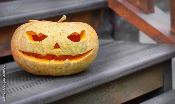 Obraz Halloween jack o lantern pumpkin