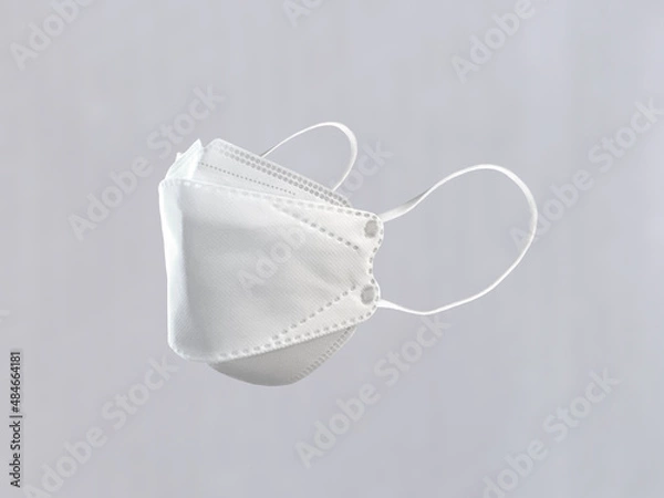 Fototapeta 立体的な不織布マスク
