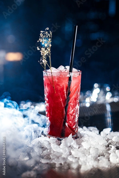 Obraz cocktail in a bar