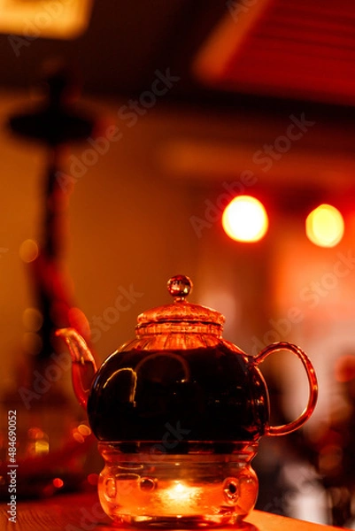 Obraz teapot with tea