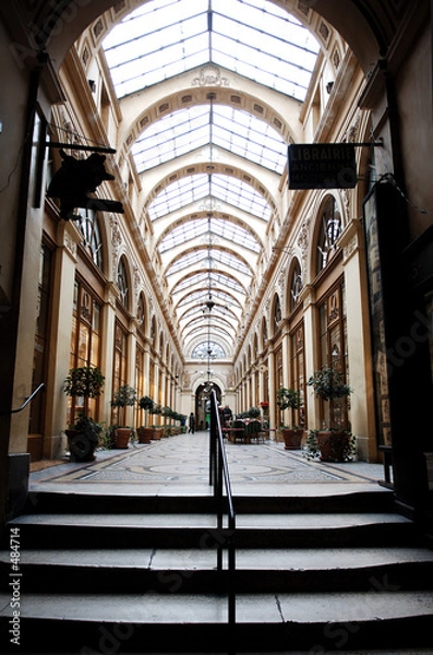 Obraz france, paris: galerie vivienne
