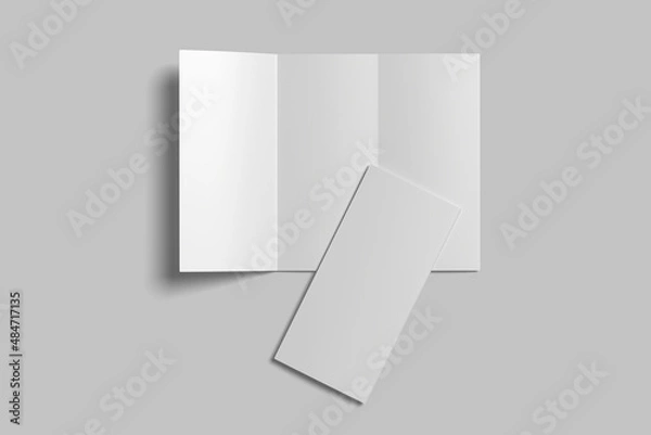 Obraz Trifold Brochure Mockup