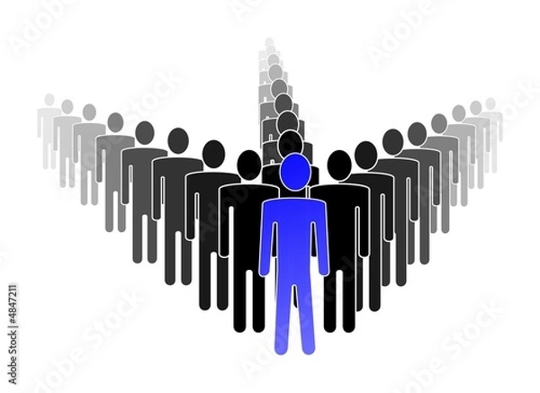 Fototapeta Leader