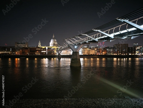 Obraz bridge over the river thames