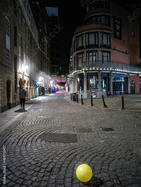 Obraz street in the night