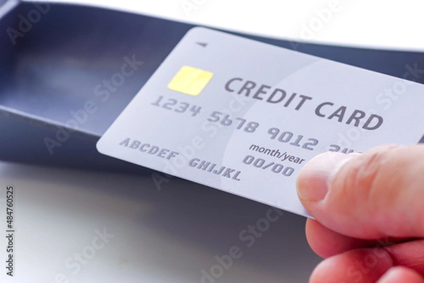 Fototapeta クレジットカード 支払いのイメージ