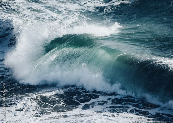 Obraz Huge ocean wave making a splash
