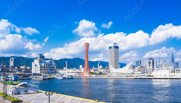 Fototapeta 神戸　ベイエリア