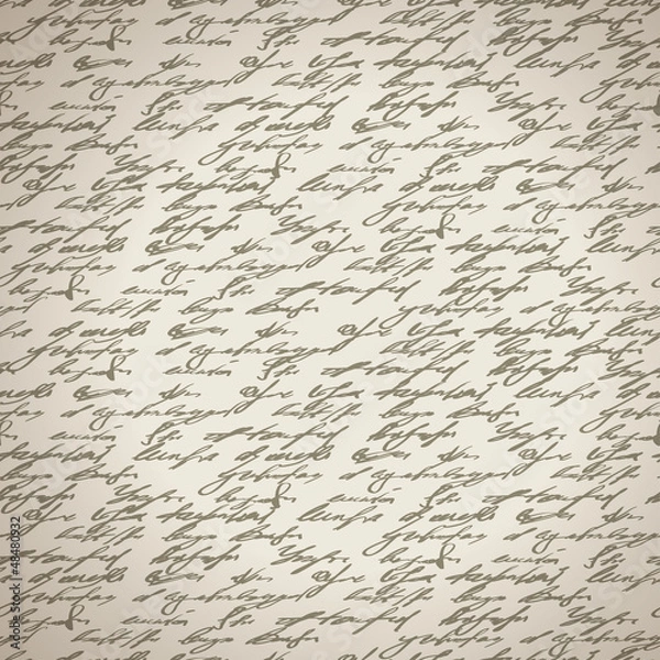 Obraz Abstract seamless hand write pattern