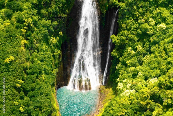 Obraz Kauai waterfall