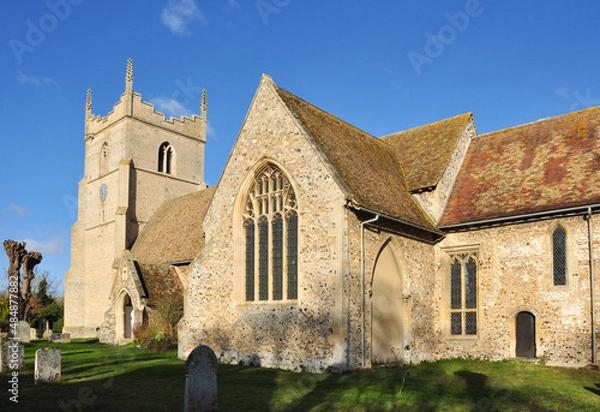 Obraz Church of St Nicholas, Gt Wilbraham, Cambridgeshire
