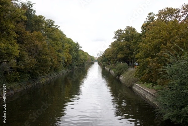 Obraz Landwehr canal in Berlin in autumn