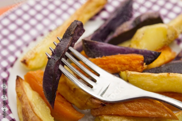Obraz frites tricolores