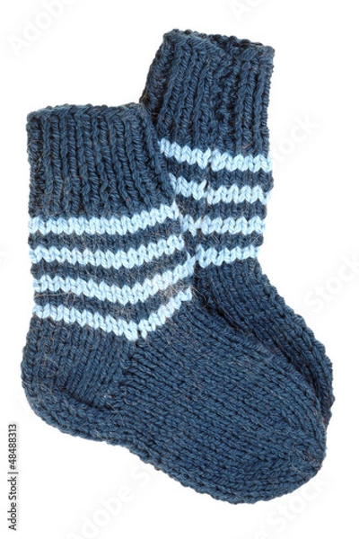Obraz Two wool socks