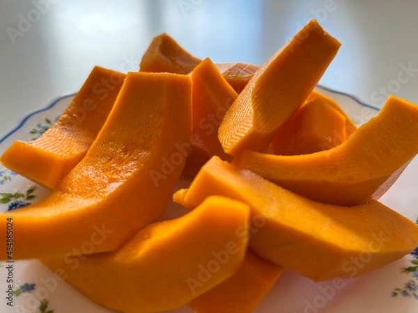 Obraz sliced ​​pumpkin