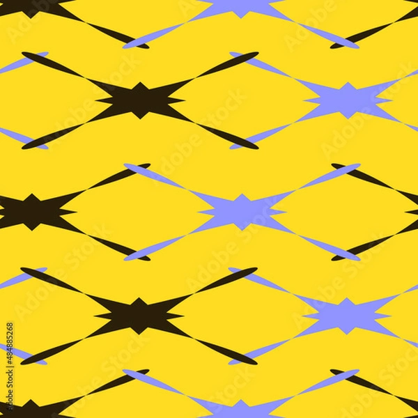 Obraz abstract colorful geometric seamless pattern
