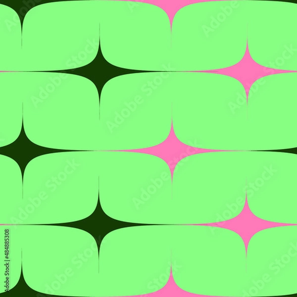 Obraz abstract colorful geometric seamless pattern
