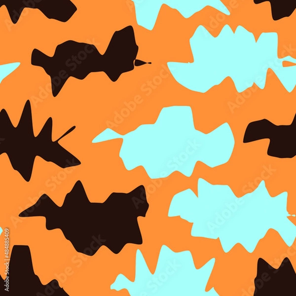 Obraz abstract colorful geometric seamless pattern
