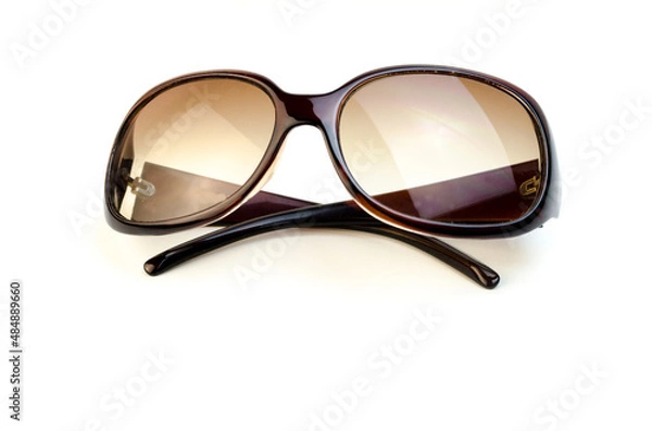 Obraz two sunglasses on white background