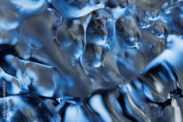 Obraz Melting ice water closeup
