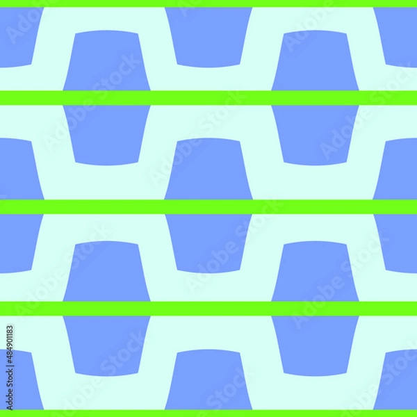 Fototapeta abstract colorful vector seamless pattern