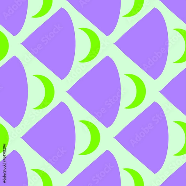 Fototapeta abstract colorful vector seamless pattern
