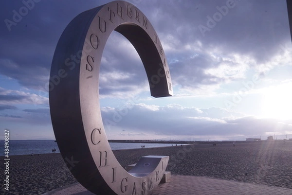 Fototapeta 茅ヶ崎海岸のアーチ