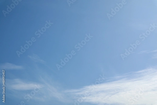 Obraz blue sky with clouds