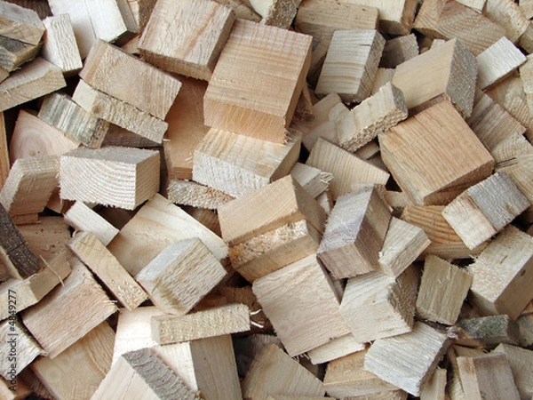 Obraz chutes de bois