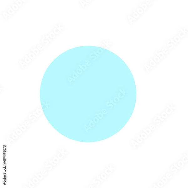 Fototapeta abstract blue sphere