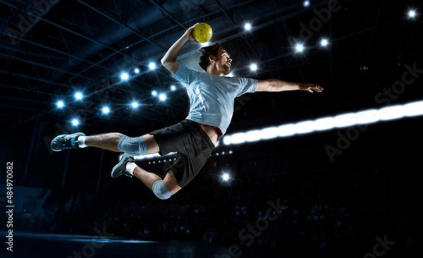 Fototapeta Handball player players in action