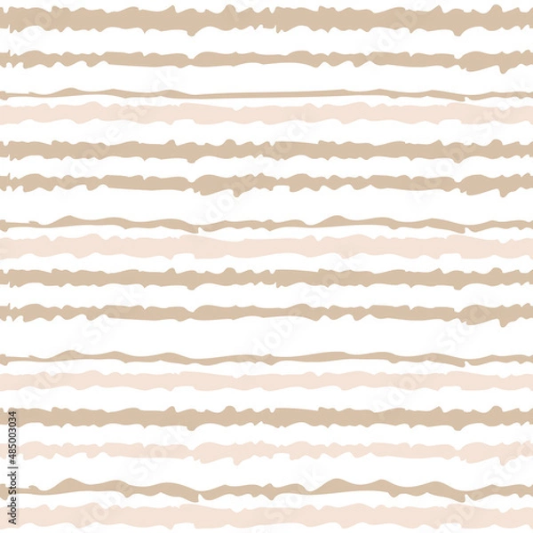 Obraz Seamless vintage striped pattern for printing on fabric