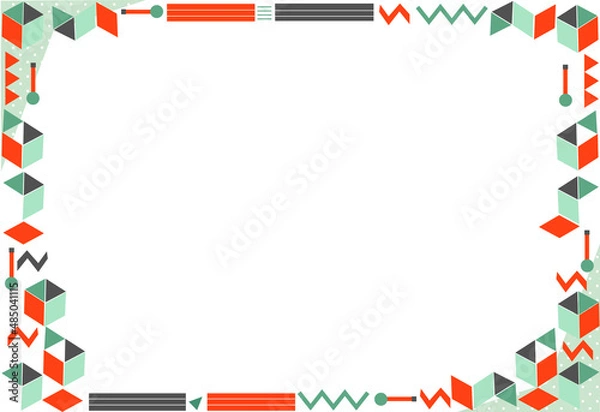 Fototapeta モダニズムフレーム4