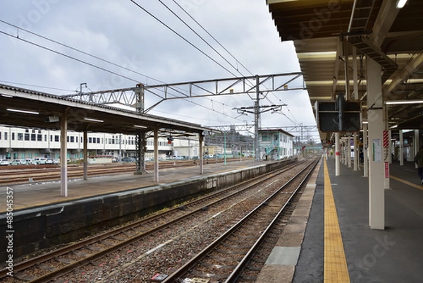 Fototapeta 岩手　JR一ノ関駅構内