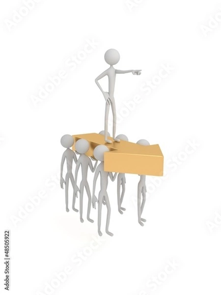 Obraz Leadership Arrow