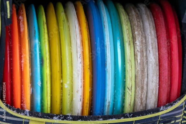 Obraz discs in the bag