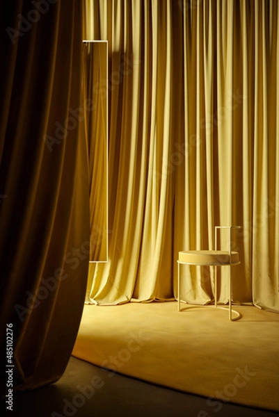 Obraz yellow interior