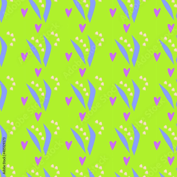 Obraz Abstract retro colorful seamless pattern